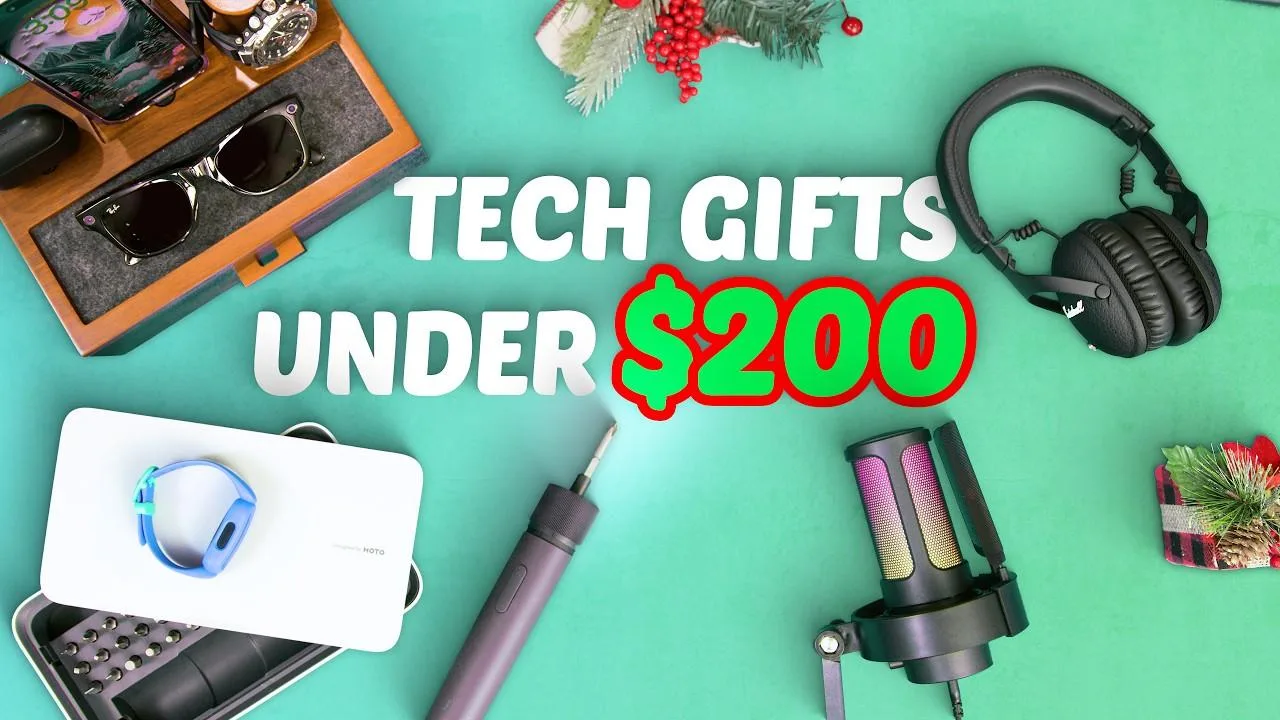 Get your hands on amazing tech gifts for under $200! Treat yourself or ...