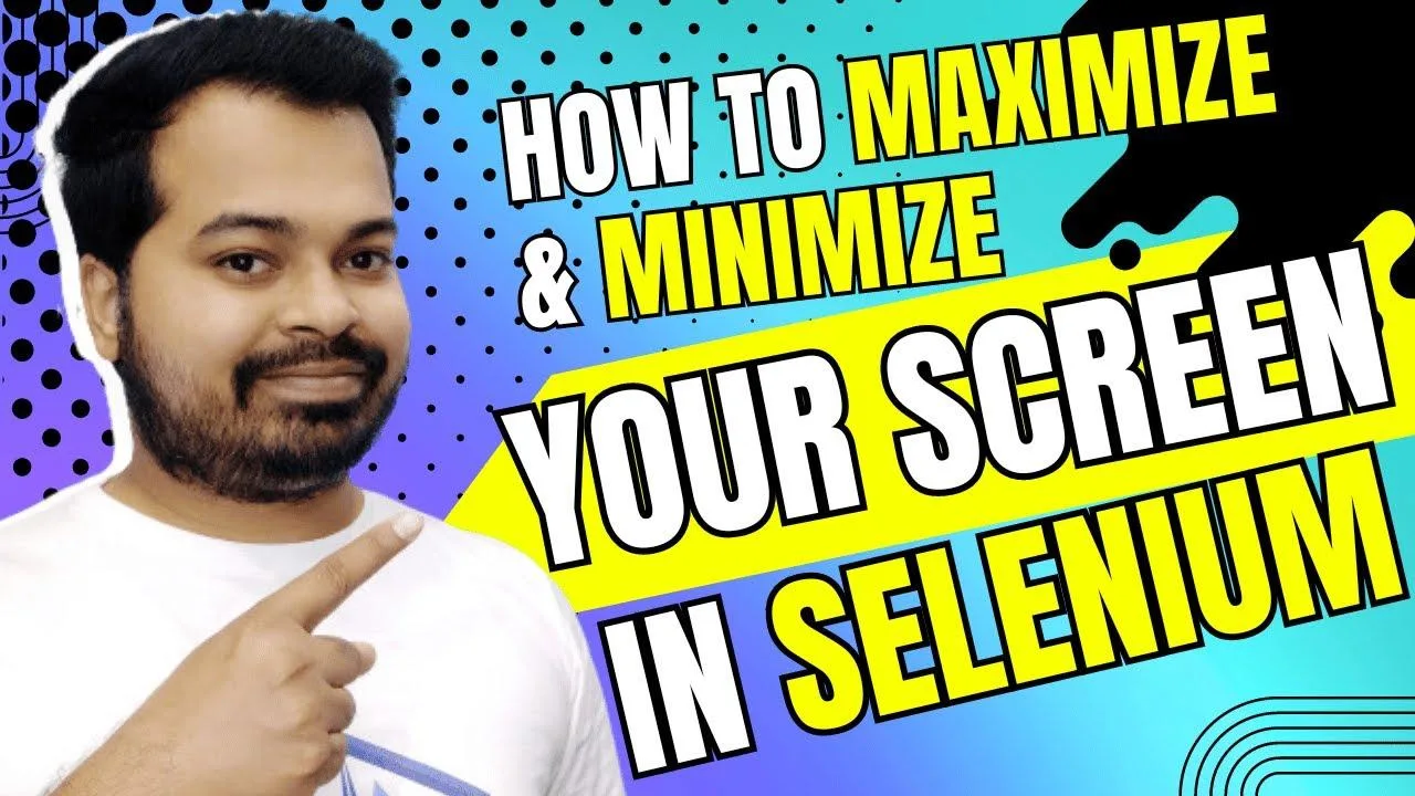 How To Expand And Reduce Screen Size In Selenium | Screen Size ...